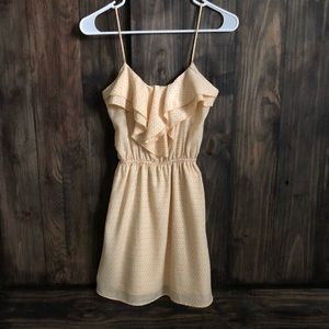 Ruffle Front Dress from Charlotte Russe
